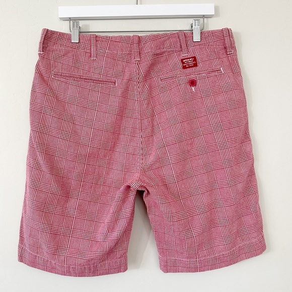 Supreme Red Plaid Shorts - Picture 7 of 11